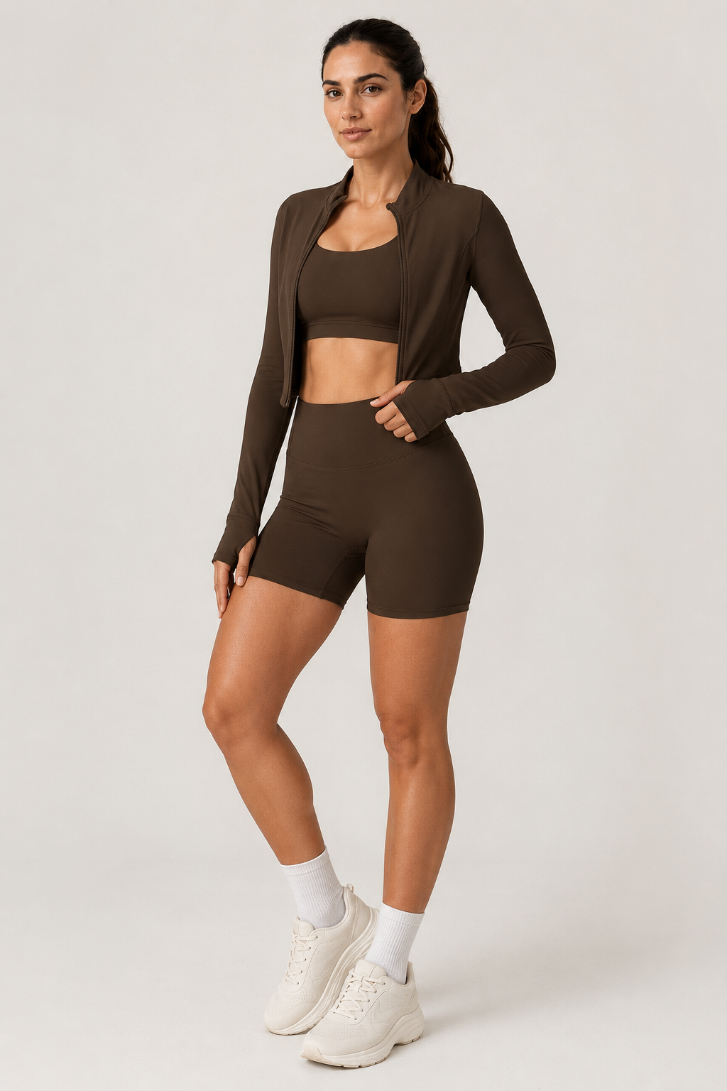 Three Piece Active Set - 3piecesetBrown3.png