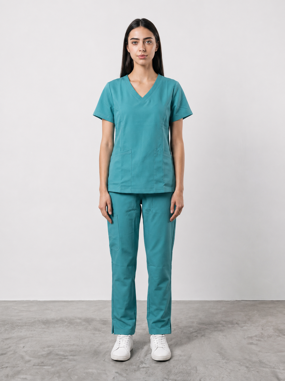 Aria Scrub Set - AriaAMGreen.png