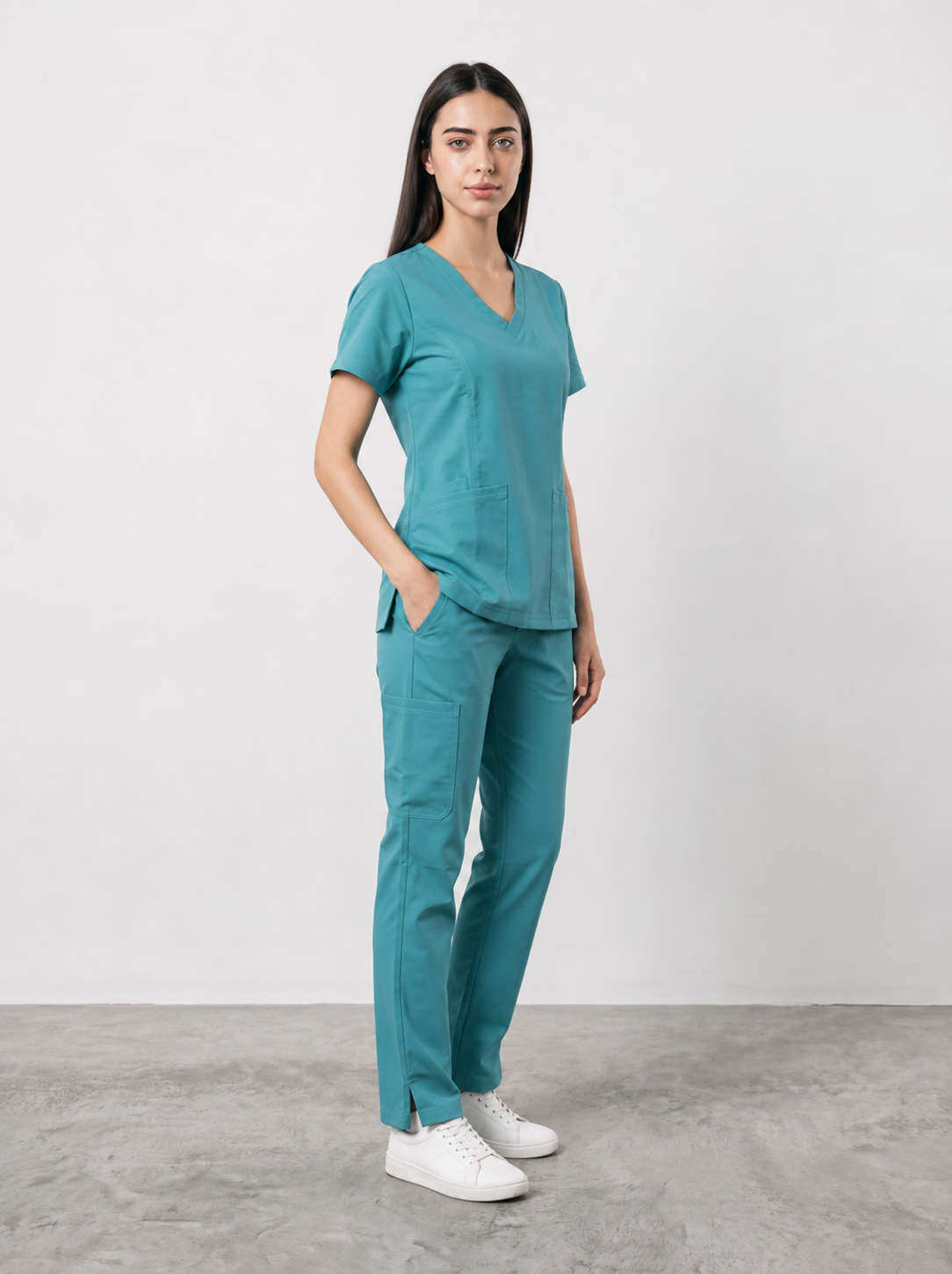 Aria Scrub Set - AriaAMGreen3.png