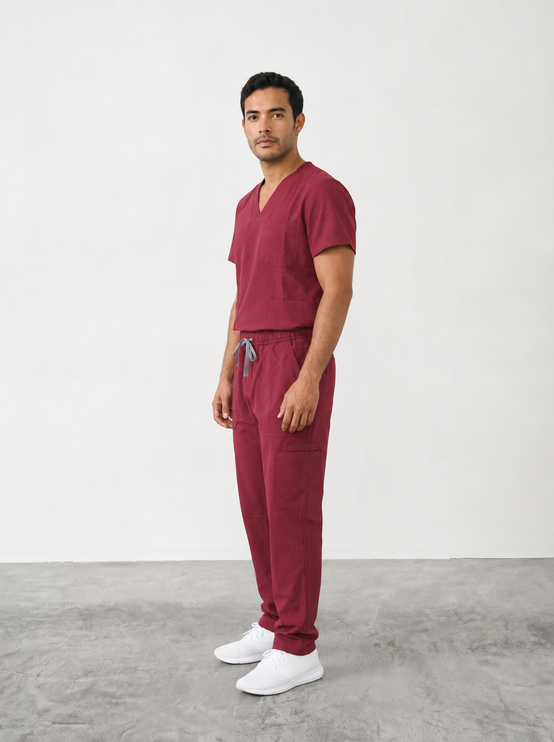 Helios Scrub Set - HeliosBurgundy2.png