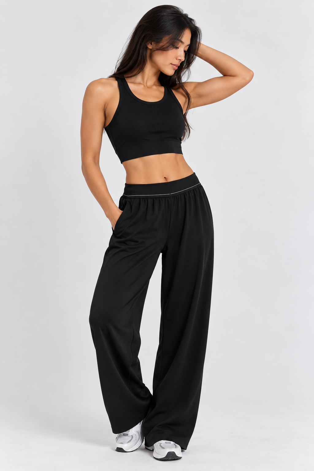 Casual Ribbed Cotton Tank